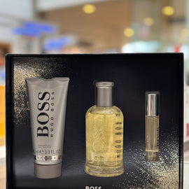 BOSS #6(M)(H/B)(LI FREE)3PC SET(3.3oz edt sp,3.3oz Shower GeL,10ml edt sp)