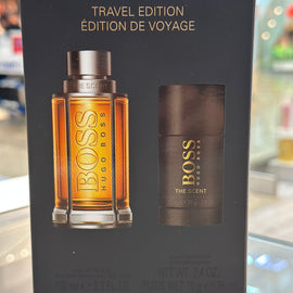 BOSS THE SCENT(M)(DF)(LI FREE)2PC SET(3.3oz edt sp, 2.4oz deo stick)