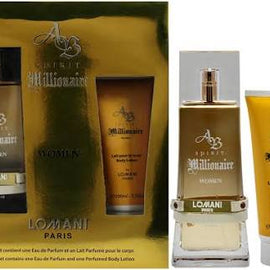 AB Spirit Millionaire by Lomani 2 - Pc Gift Set - Perfumestyles.com