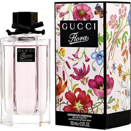 Gucci Flora Gorgeous Gardenia 100ml EDT WOMEN (Black Frame and Black Borders) - Perfumestyles.com